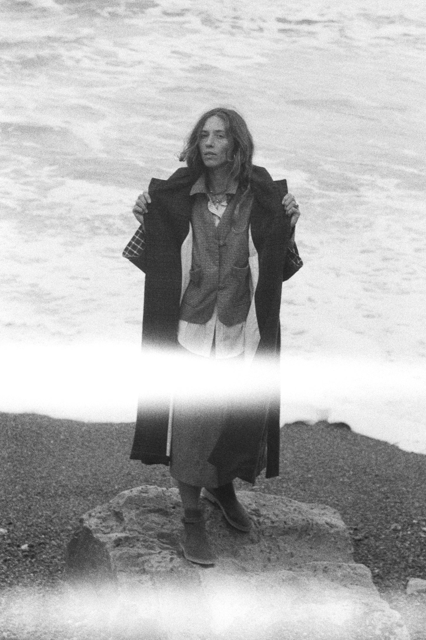 Trench Coat ~ Tartan & Velours Côtelé Camel