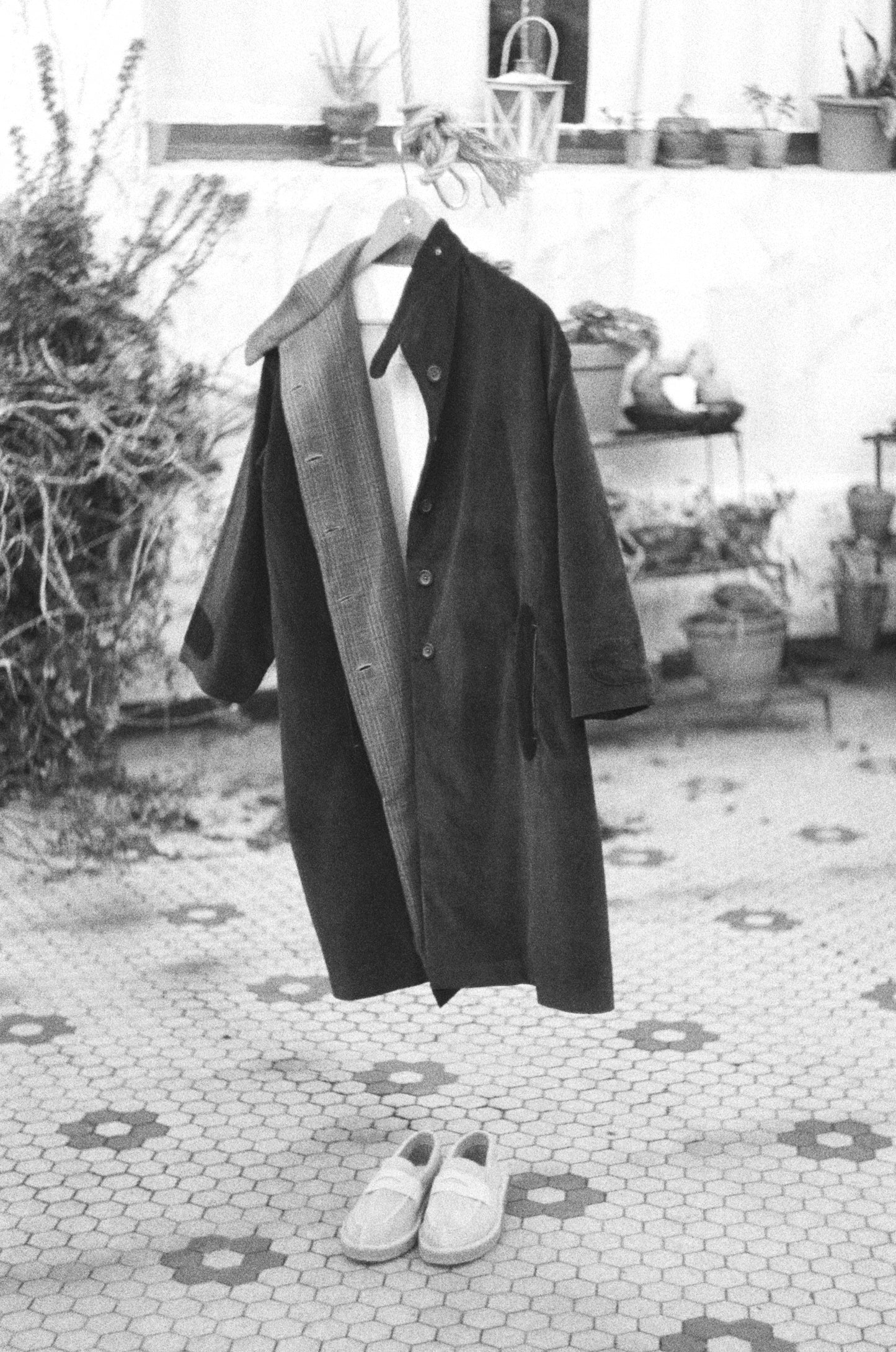 Le Manteau Captain ~ Tartan Chocolat