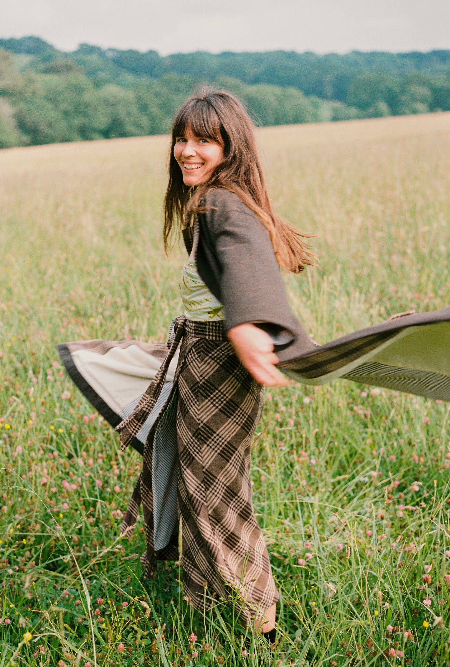 Jupe Portefeuille ~ Tartan