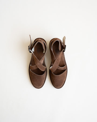 Lace-up sandals