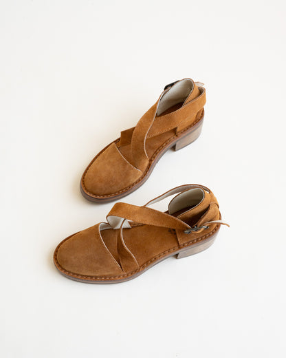 Lace-up sandals