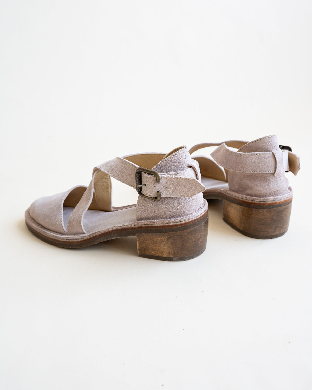 Lace-up sandals